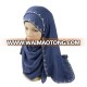 Muslim crinkle cotton pearl women Hijab scarf for Arab women design