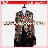 New design polyester women turkish scarf shawl