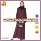 custom make modern women long plus size muslim dress with black embroidery